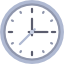 circular clock -